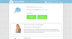 Desktop Screenshot of myfoodexpert.com